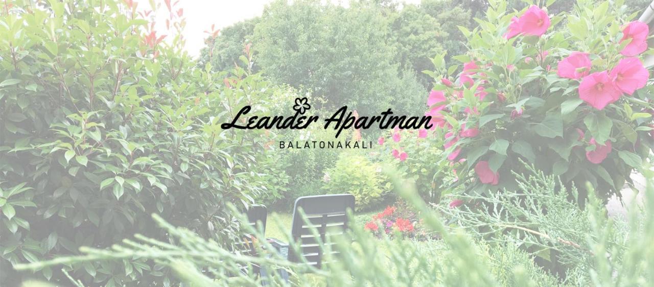Leander Apartman Balatonakali Esterno foto